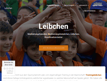 Tablet Screenshot of leibchen.org
